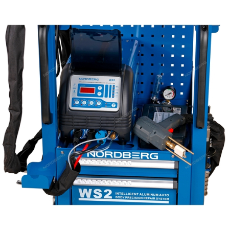 Nordberg WS2 Аппарат сварочный, споттер для алюминия, тележка, 220 В