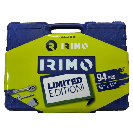 Набор головок 1/4"–1/2" и других инструментов, 94 предмета, IRIMO 130-94-4