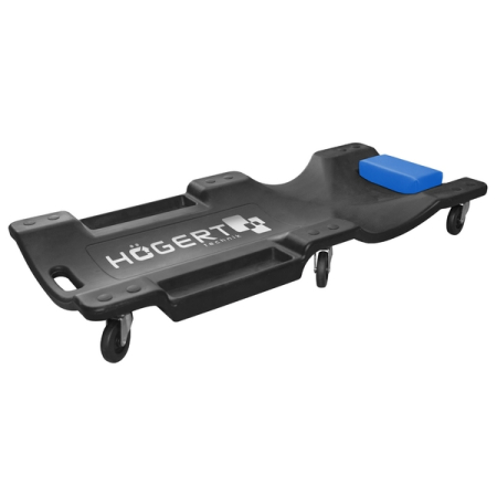 Лежак ремонтный на 6 колесах, 40"/1010 мм, HOEGERT HT8G100