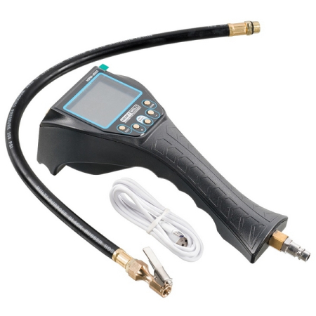 Пистолет для накачки шин, автоматический, с LCD дисплеем, KraftWell KRW-AIG1