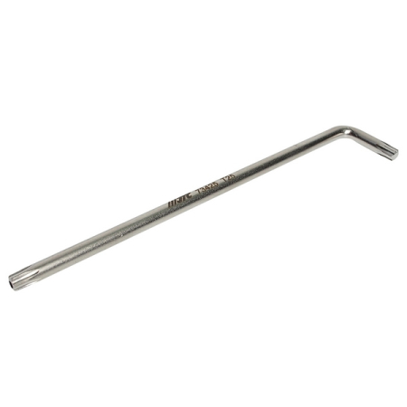 Ключ TORX/TORX с отверстием Г-образный T25H удлиненный L=126 мм JTC-73425