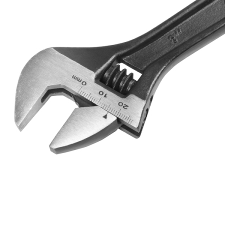 Разводной ключ 200 мм HOEGERT HT1P566