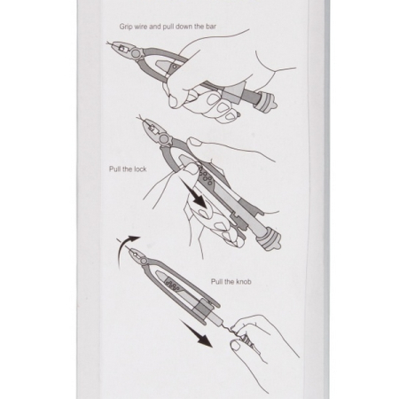 KING TONY 6121-09X Плоскогубцы для скручивания проволоки (твистеры), 262 мм