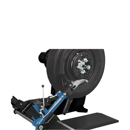 Nordberg 46TRKE(B) Шиномонтажный станок для грузовых автомобилей 14-26", синий