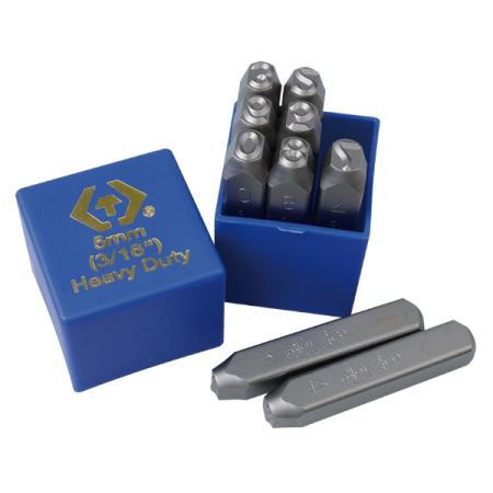 KING TONY 11409SQ06 Набор ударных клейм 6 мм, цифры, 9 предметов KING TONY 11409SQ06 Набор ударных клейм 6 мм, цифры, 9 предметов