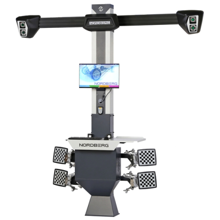 Nordberg C804 Стенд сход-развал 3D для ям и подъемников, четырехкамерный, серый