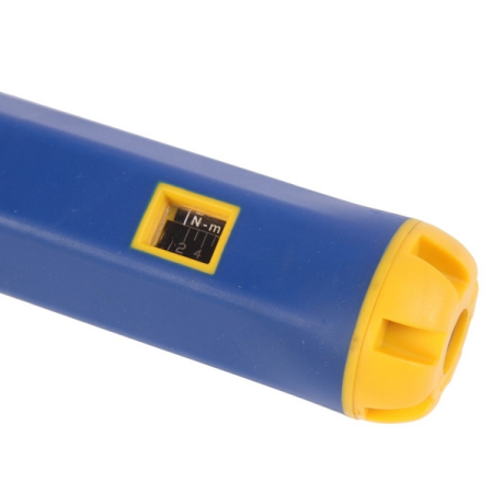 Отвертка динамометрическая 2-10 Нм, 1/4", с набором бит, JTC-4625A