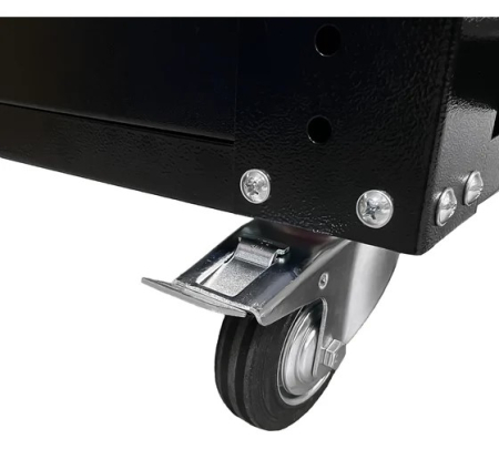 Инструментальная тележка, 4 ящика, серая, Great Wolf GWT-G4