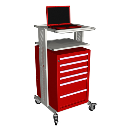 Тележка диагностическая открытая Феррум 06.201-9007