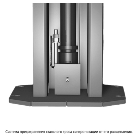 Подъемник 2-стоечный электрогидравлический, 4.6 т, 380 В, eqtree TL 2046EM