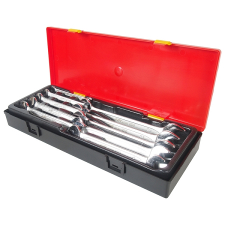 Набор ключей рожковых, 6-24 мм, 10 предметов, JTC-K6103