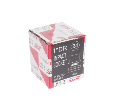 Головка торцевая 1" 24мм ударная L=58мм JTC