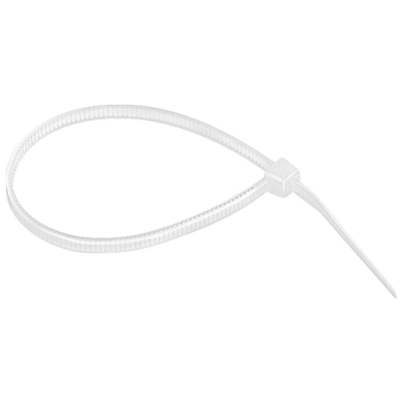 Хомуты пластиковые, 300x3.6 мм, белые, 100 шт, Сибртех 45531 Хомуты пластиковые, 300x3.6 мм, белые, 100 шт, Сибртех 45531