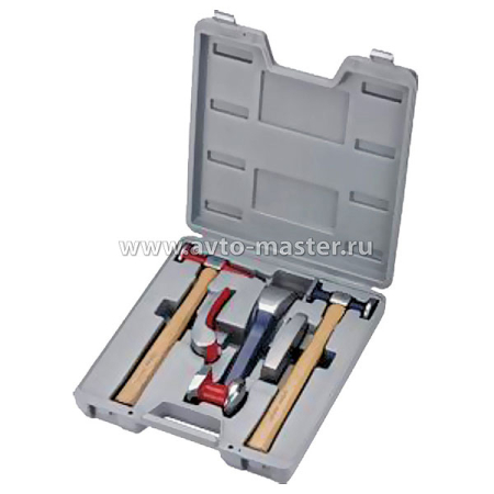Набор рихтовочный из 6 предметов в кейсе Мастак 1171-06C