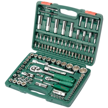 Набор инструментов универсальный 1/4" и 1/2", 108 предметов, HANS TK-108