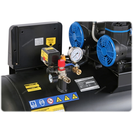 NORDBERG NCEO300/1000 Компрессор безмасляный 380В, ресивер 300л, 1000л/мин