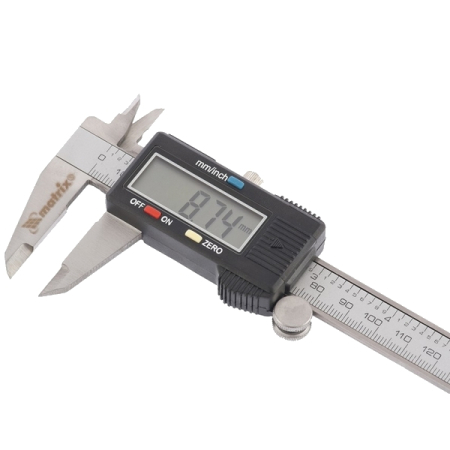 Штангенциркуль, 150 мм, электронный, с глубиномером, Matrix 31611