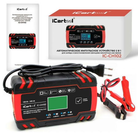 Зарядное устройство 12/24В iCarTool IC-CH102