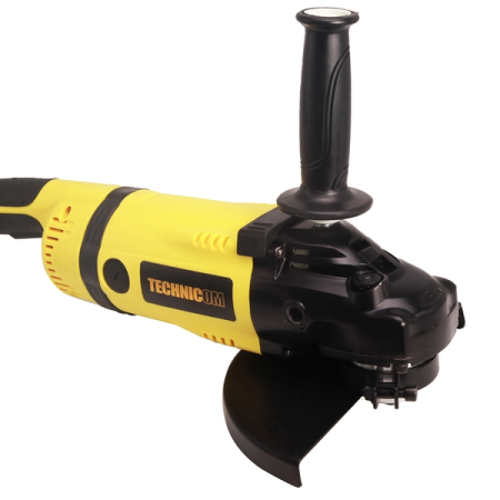 Угловая шлифовальная машина 230 мм, 2600 Вт, 6600 об/мин TECHNICOM TC-EAG230