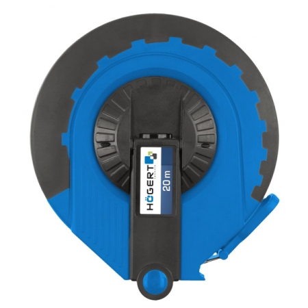 Рулетка измерительная из стекловолокна 20 м, 15 мм, HOEGERT HT4M477