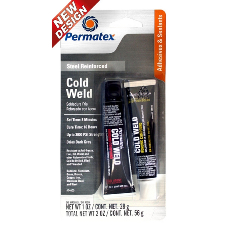 Клей эпоксидный "Холодная сварка", 56 г, Permatex Cold Weld Bonding Compound