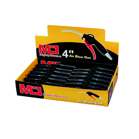 Набор продувочных пистолетов пневматических с быстросъемными штуцерами Mighty Seven JC-0324A