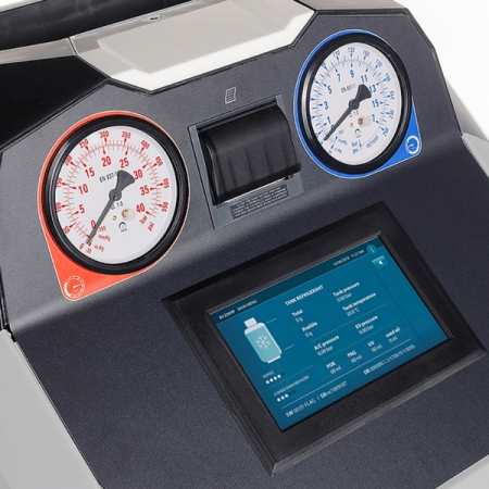 Установка автомат для заправки автокондиционеров Ecotechnics ECK FLAG (R1234yf/HFO)