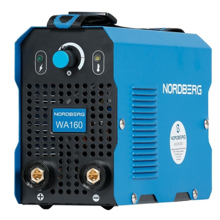 NORDBERG WA160 Аппарат сварочный инверторный MMA, 160А, 220В