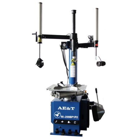 Шиномонтажный станок полуавтоматический, с правой и левой руками и взрывной накачкой, 12-28 дюймов, AE&T M-209BP1P2 (220V)