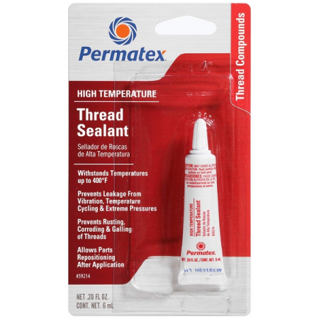 Герметик для резьбовых соединений, высокотемпературный, 6 мл, Permatex High Temperature Thread Sealant