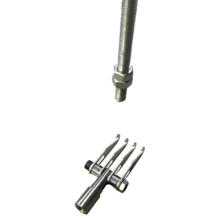 Пуллер для быстрого выправления вмятин 4-опорный рычажный Great Wolf GWPul-14