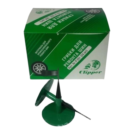 Набор грибков для ремонта легковых шин (24 шт) Clipper P251