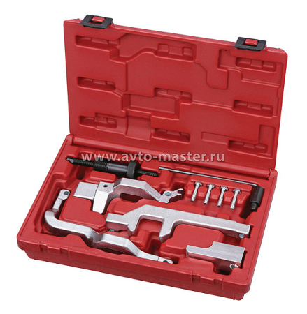 Набор фиксаторов распредвала / коленвала, PSA / MINI, кейс, 10 предметов МАСТАК 103-21207C