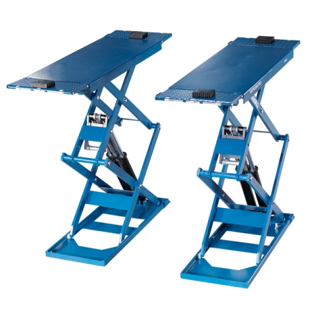 Nordberg N631L-3 Подъемник ножничный электрогидравлический низкопрофильный 3 т, 220 В, синий