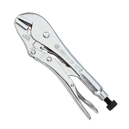 KING TONY 6031-07R Зажим с фиксатором 185 мм прямые губки