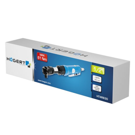 Трещотка пневматическая 1/2” 61 Нм HOEGERT HT4R630 Трещотка пневматическая 1/2” 61 Нм HOEGERT HT4R630