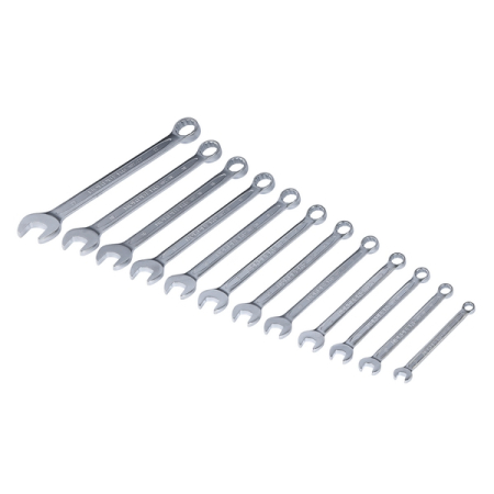 NORDBERG 10212P Набор ключей комбинированных, 8-22 мм, 12 шт, чехол