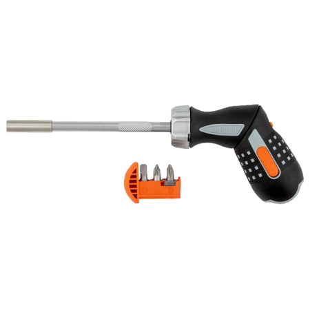 BAHCO 808050P Отвертка с 6 сменными вставками 1/4 дюйма