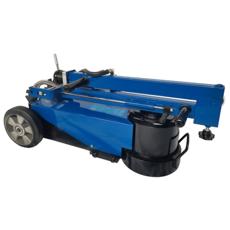 Домкрат подкатной пневмогидравлический, двухштоковый, 100/50 т, AE&T HJ-100/50F