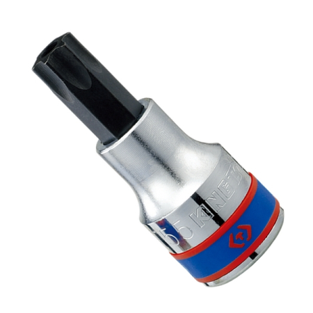 KING TONY 402727 Насадка (бита) торцевая 1/2", Torx с отверстием, T27, L=60 мм