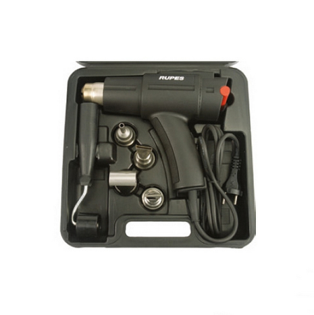 Термофен 2000 Вт с аксессуарами и кейсом Rupes GTV20LCD