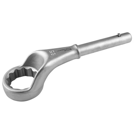 Ключ накидной усиленный, 65 мм, d29.5/355 мм, Jonnesway W77A165