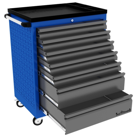 Тележка инструментальная, 7 ящиков, синяя, Верстакофф PROFFI 950.7