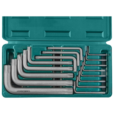 Набор ключей торцевых TORX T6-T70, 16 предметов, Jonnesway H0816S