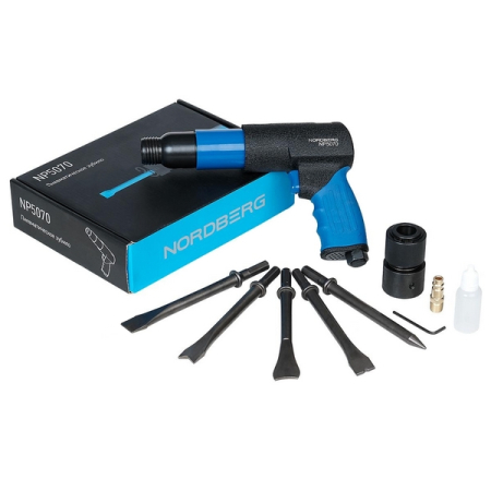 NORDBERG NP5070 Пневмозубило 250 мм с комплектом насадок