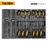 Набор инструментов BOXER в черной тележке, 157 предметов, TOLSEN TT85415
