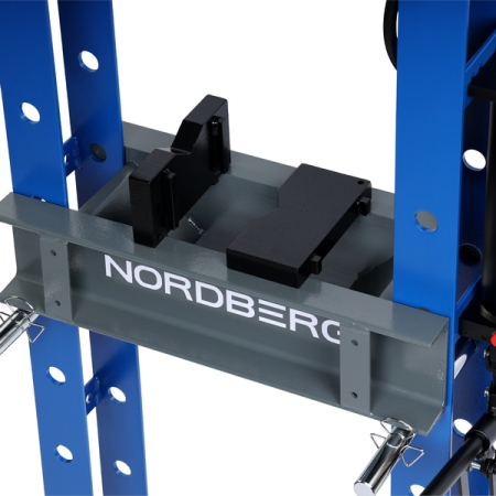 NORDBERG N3630FL Пресс гидравлический с ручным и ножным приводом, 30 т