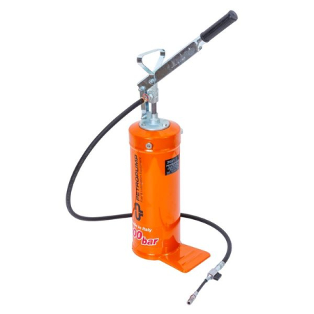 Ручной солидолонагнетатель с емкостью 8 кг, 300 бар, проф. версия, Petropump PP210007