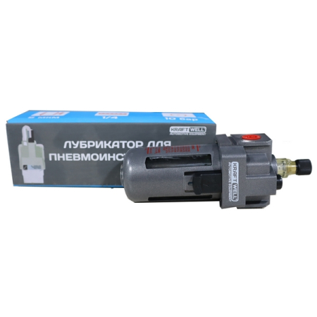 Лубрикатор для пневмоинструмента 1/4" KraftWell KRW-FRL14L