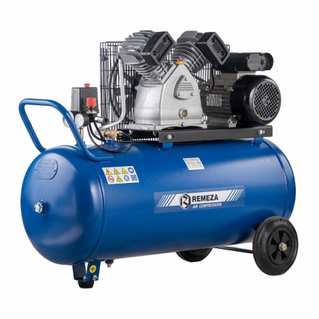 Компрессор ременной одноступенчатый Remeza СБ4/С-100 LB 30-3.0